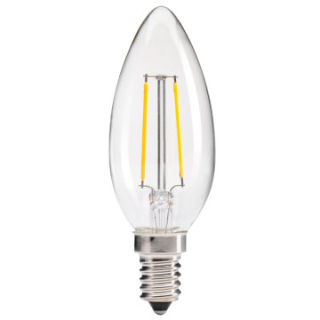 Ampoule à bougie C32, 1.6W / 3.5W Ampoule à diodes électroluminescentes clignotant